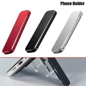 알루미늄 스틸 데스크탑 마운트 소재 홀더 범용 미니 소형 호환 접이식 휴대폰 핸드폰 거치대 각도 조절