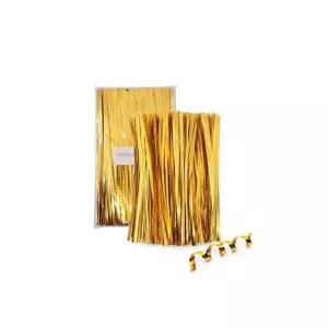 포장용 칼라타이 소매점빵끈 철심끈 묶음끈 15cm 색상별 벨벳리본 공단리본