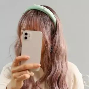 [하프클럽/셀러허브_여성트랜드패션]진주헤어밴드 새틴헤어밴드 엔젤슈슈