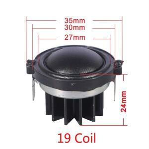 HifI 1 인치 트위터 스피커 4Ohm 6ohm 30W 미니 소형 호환 30mm 트레블 라우드 2 웨이 용 diy 돔 실크 필름