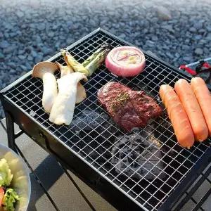 LUAZ 미니화로대 캠핑 바베큐 미니바베큐그릴 가정용화로 그릴 (WFKC6NT)