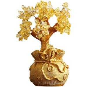 풍수소품 돈들어오는 황금 DIY 말장 수정 같은 입체 범선 풍경화 행운의 거북이 현관