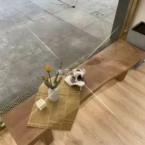 원목벤치 스툴 긴의자 카페 제품 웨이팅 네츄럴 옛날