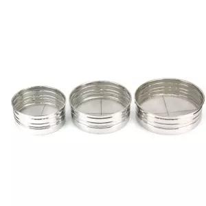 업소용 스텐 깨망 튀김망 바구니 채반 국자 사각 고리형