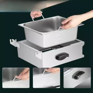 업소용 전기 튀김기 치킨 가스 감자튀김 통닭