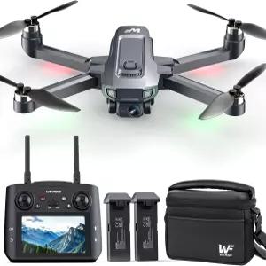 4K 카메라 드론 컨트롤러에 4.5인치 LCD 화면 WF33 GPS 폴더블 FPV 249g 미만 브러시리스 모터 귀가 5G