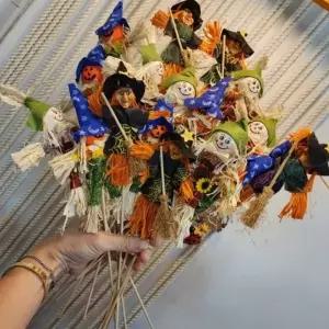 뉴 봄 가을 행사 할로윈 허수아비 호박 마녀 인테리어 소품