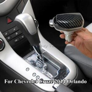 Imation 탄소 섬유 자동 기어 시프트 노브 레버 핸들 조이스틱 Chevrolet Cruze 2014 Orlando 2010 2011 2012 액세서리