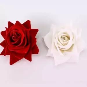 [하프클럽/셀러허브_여성트랜드패션]머리집게핀 집게삔 머리핀 장미 중 헤