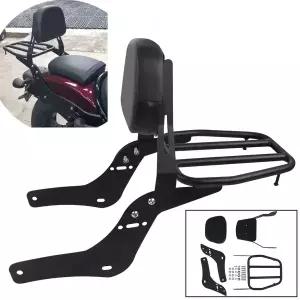 Honda Rebel 1100T CMX1100 CM 1100 -2025 CMX 1100 2024 Sissy Bar 분리형 등받이 수화워터 선반 승객 뒷