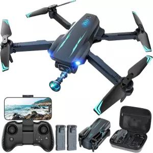 1080P FPV 카메라 드론 키 하나로 이륙하는 용 고도 유지 3D 플립 웨이포인트 비행 제스처 셀카 중력 제어