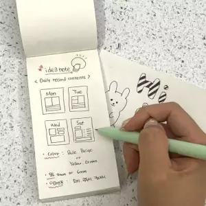 크라프트 메모장 수첩 무선 미니수첩