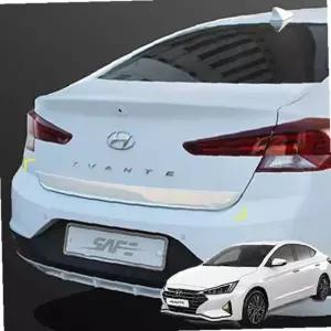 더뉴아반떼 트렁크몰딩 스크래치방지 크롬몰딩