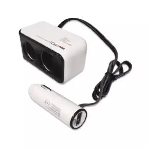 차량용 USB 2구 소켓 시가잭 멀티소켓 자동차소켓