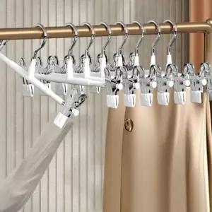 속옷 바지 양말 수건 다양한 의류를 깔끔하게 정리할 수 있는 옷길이 실용적인 집게걸이