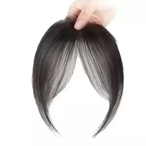 자연스러운 앞머리 가발 헤어피스 시스루 사이드뱅 (WFKBRP5)