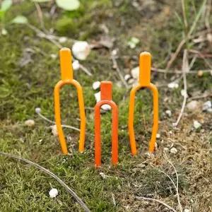 덩쿨 고정핀 식물줄기 지지대 넝쿨포크 대형 100개입 WB418EF