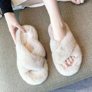 커플 털실내화 슬리퍼 신혼집 여성 푹신 20대 원룸