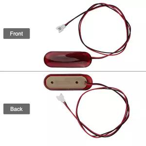 머드가드 교체 팩 크기 7x11cm 전기 스쿠터 미등 컴팩트 디자인 미등 교체 장기 사용