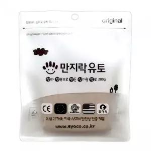 이야코 만지락유토 200g 굳지않는점토 / 소프트 개(1개입) 찰흙