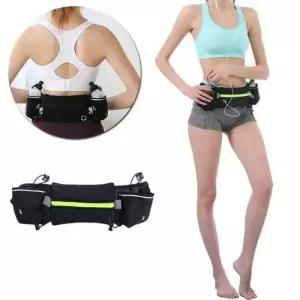보틀힙색 보틀 더블포켓 물병 허리쌕 러닝벨트 WFIQMWG