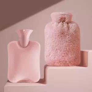 물주머니 보온 찜질팩 온수 겨울 생리 극세사커버 (WFKEMRM)