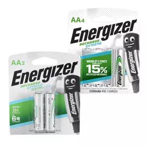 에너자이저 익스트림 AA 충전지 충전용 건전지 1.2V 2300mAh