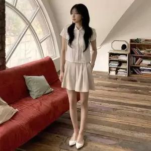 팬츠 투핀턱 와이드팬츠 챠아난 조거팬츠 슬랙스 (WFKC1WB)