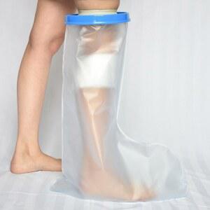 기브스 방수 샤워 커버 샤워보호대 슬리브 물튀김 덮개 반깁스 감염 비닐 케어