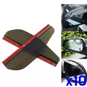 사이드미러 레인커버 빗물방지가드 2p세트 x10바이저 소품 방지캡 방수 미러