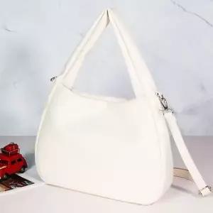 고품질 토트크로스 여성 토트백 핸드백 레더 가방 아이보리 (WFKDXNY)