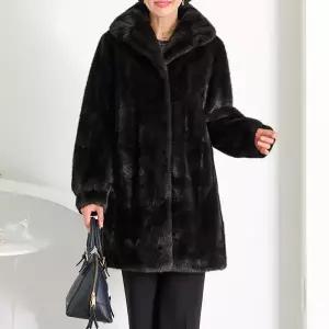 [엄마옷 로즈맘] 손홍카라에코퍼코트