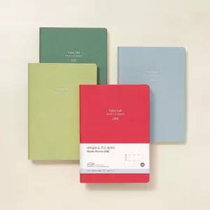 2026 날짜형 위클리 플래너 B6플래너노트 플래너수첩 스케줄러 스케줄노트 B6