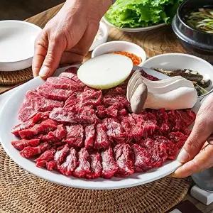 [팜스한우] 1++등급 특수모듬구이 600g(300gx2팩)