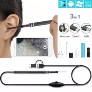 스마트폰연결 카메라 내시경 LED 귀이개청소 후비개 이어클리어 관리 이어 청소