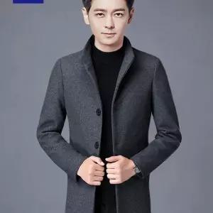 남성반코트 모직 정장 3475 남자 아우터 겨울 코트 울 하프