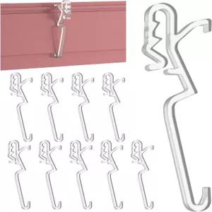 GRONGU 10개 블라인드 밸런스 클립 헌터 더글라스 블라인드와 호환 컨트리 우드 및 인조 목재 블라인드에