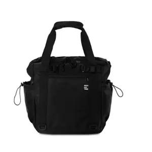 캐주얼 빅 토트백 데일리 스트링 수납 가방 블랙 (WFKDXX4)