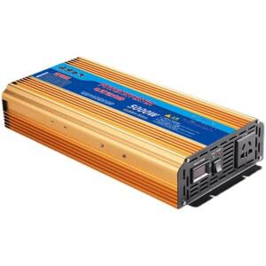 자동차용 인버터 캠핑 변환기 디스플레이ㅣ220V/12V 카라반 전압 콘센트 2200w