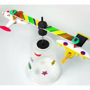 태양광 비행기 자기부상 5인 세트 만들기 학습장난감 실험 과학 교구 상자