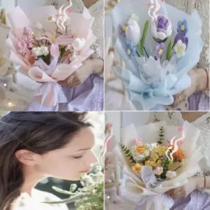 용돈이벤트 재롱잔치 졸업식 발표회 뜨개 니트 꽃다발 유치원 선물 연주회 뜨게 예쁜