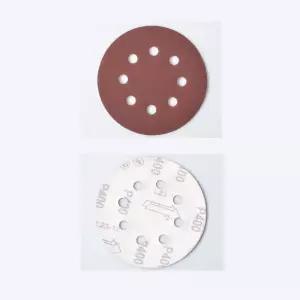 원형 사포 8홀 60방-800 100장 전동샌더기디월트딩기 마끼다 페스툴 보쉬 딩기 페스