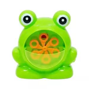 비눗방울 놀이 개구리 오토 버블러 비누 장난감 완구