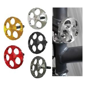 호환 접이식 자전거용 1Pcs 힌지 클램프 레버 알루미늄 합금 경량