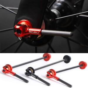 호환 RISK 티타늄 산악 자전거 퀵릴리즈 꼬치 레버  Ti QR MTB 사이클링 허브  로드 바이크 부품