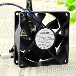 NMB-MAT 3110RL-04W-B86 F02 DC 12V 0.65A 4선 8CM 80x80x25mm 서버 냉각 팬용