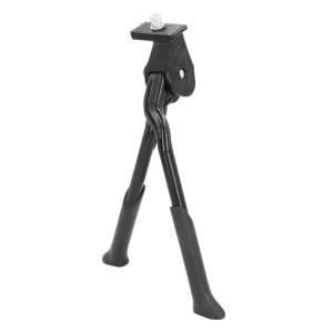 호환 더블 레그 자전거 킥스탠드 논슬립 녹 7홀 센트 마운트 사이클링용 조절 가능