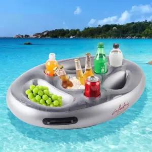 컵홀더 튜브 물놀이 수영장 받침 바캉스 여행 방수