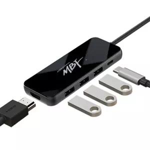 엠비에프 MBF-UC5IN1 USB C타입 5in1 멀티 허브 USBC5포트 5IN1 스마트USB USB5 USB충전 5USB USB케이블
