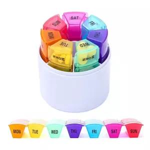 요일별 분할 약수납통 1개케이스 보관함 알통 알보관 알케이스 약통